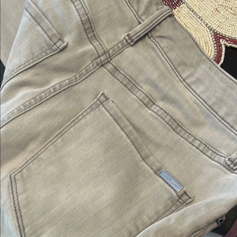 White House Black Market Gray Skinny Jeans - Picture 3 of 3